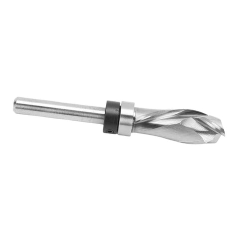 Extra Long Compression Flush Trim Router Bit With Top Bearing For Ultimate Woodworking Precision, 1/4 Inch Shank And 1/2 Inch Cutting Dia.