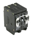BQ220220 Double Pole Circuit Breaker 120/240V 20 Amp Plug On Type BQ Quadplex visible with independent trip rejection tab