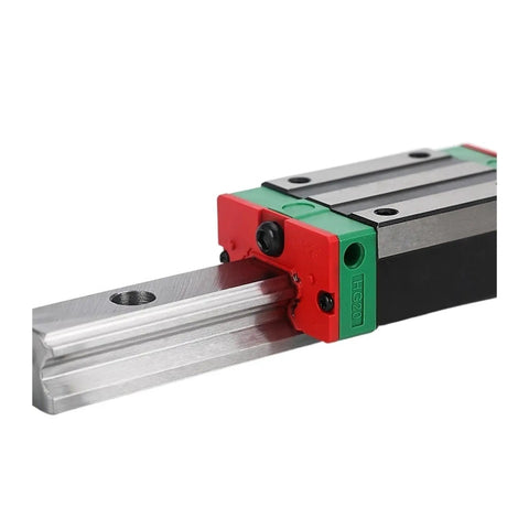 Top Notch High Precision Linear Guide Rail Kit With Two Hgr30 Rails From 250mm Up To 1100mm Plus Four Hgh30ca V-Slot Carriages For Smooth Fast Motion And Heavy Loads Without The Hassle, close-up of HGR20 linear rail carriage