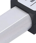 Close-up of 12V DC Linear Actuator With 50mm Stroke and 30 mm Per Second Speed, featuring a durable aluminium tube and compact design.