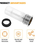 Washer Fluid Level Sensor Replacement For 289111E400 18-0825 Durable Plastic Rubber Build Easy Install And Accurate Readings Premium Quality Sensor For Reliable Windshield Washer System, sensor with sealing ring