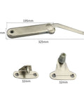 Beefy Heavy Duty Hydraulic Kitchen Cabinet Hinge With Soft Close and dimensions