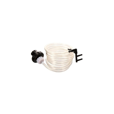 Coiled water hose attachment for wet tile saw, accessory for Wet Tile Saw For Masonry Projects With 4-3/8 Inch Diamond Blade, 10.8 Amp Motor.