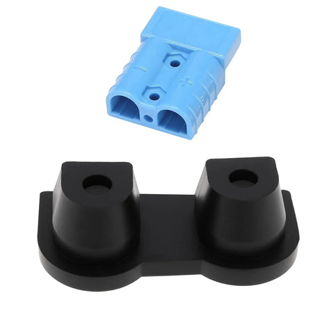 Waterproof Cable Gland Inserts 10 Pack Built To Last With 50A Double Hole Wire Connectors shown with gland plugs