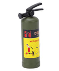 Kick Up Your Rig With This Realistic Mini Fire Extinguisher For Rc Cars Dead Simple Install And Lightweight Build Perfect For Axial Scx10 Wpl Mn Trail Trucks Straight Up Dope Look Green, green plastic fire extinguisher with black lever.