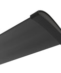 Close-up of a black aluminum blade from the Super Fly 60 Inch Smart Outdoor Ceiling Fan With Senseme Tech And Wifi App Control.