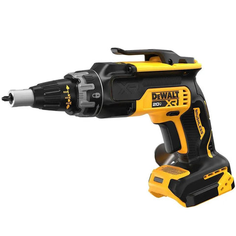 20V Max Brushless Drywall Screw Gun Tool Only DCF630B with variable speed shown in side view