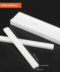27 Pack Soapstone Pens And Flat Pencils For Welding And Metal Marking On Steel with size information visible on black background
