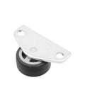 8 Pack Nylon Single Wheel Screen Door Rollers With Galvanized Wheel Side Mount for Sliding Doors and Furniture Wardrobe Cupboard Closet