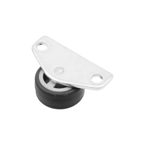 8 Pack Nylon Single Wheel Screen Door Rollers With Galvanized Wheel Side Mount for Sliding Doors and Furniture Wardrobe Cupboard Closet