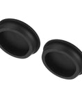 High Temp Silicone T Shaped Stopper Plug For Coating And Plating Waterproof Sealing Hole Plugs Black Pack Of 2 OD 70mm