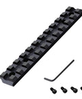 Picatinny Rail Mount For 10/22 Rifles With 11 Slots For Red Dots Scopes And Magnifiers And 21mm Accessories Lightweight Aluminum