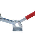 Heavy Duty Toggle Clamp 630kg Holding Force With 90 Degree Handle, Horizontal Quick Release Iron Fixture for Woodworking and Metalworking