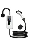 Portable 3.3 Kilowatt Electric Vehicle Charger Delivering Really Badass 13 Amp Fast Evse Speed connecting to household jack.