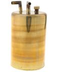 Premium Heavy Duty All Alloy Brass Oil Cane Paired With Tough Leather Bellow Pump For Precision Welding And Metal Fab Garage Shop Everyday Maintenance Staple, 85 x 115 mm.