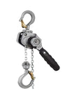 Heavy Duty 250Kg Mini Manual Lever Block Hoist Chain Lifter With 3 Meter Hook Height showing lever, hook, and chain details.