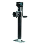 Heavy Duty Implement Jack For John Deere Farm Equipment And Utility Trailers 5000 Lb Capacity Weld On Collar Pipe Mount 15 Inch
