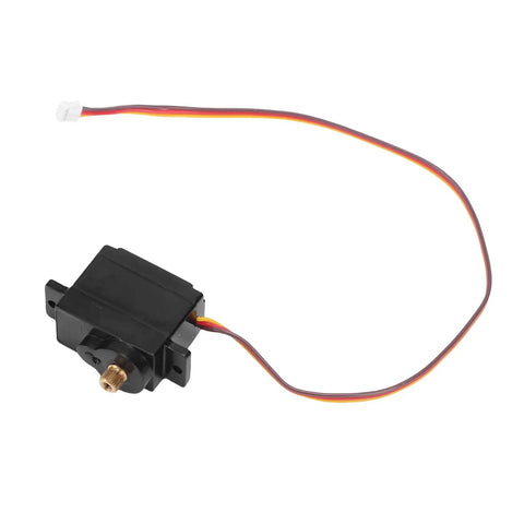 Heavy Duty Metal Gear Rc Motor Servo For Wltoys 244016 3365 Models Premium Upgrade Parts with wire harness and connector.