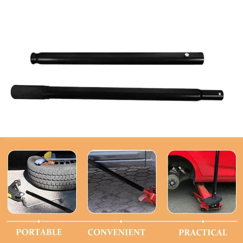 Floor Jack Handle Replacement Set 2 Pack Horizontal Hydraulic Jack Handles Poles Lever For 3 Ton Floor Jacks Easy Glide
