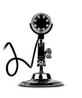 USB Digital Microscope With 2 MP HD CMOS Lens, 1920x1080 Video, 100x To 200x Magnification, Photo And Video Capture, Adjustable Stand, LED Lighting, MicroCapture Software, Windows And Mac Compatible, black USB microscope on stand