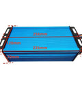 Universal Brushless Motor Controller For EBikes And Scooters 48V 60V 72V 84V 3000W Peak 100A Max Aluminum dimensions visible
