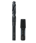 Pro DIY Plumbing Pack Three Eighths By Eighteen NPT Pipe Tap And Thirty-Seven Sixty-Fourths Inch Drill Bit in Carbon Steel with Black Nitride