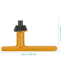 Heavy Duty Four Piece Drill Chuck Key Set For Electric Drill Press Plays Nice With 20mm 16mm 13mm And 10mm Chucks showing a yellow key.