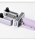 Slide Bolt Door Lock Hasp For Doors Gates Cabinets And Glass Furniture Hardware Kit With Touch Latch And Suction Closer