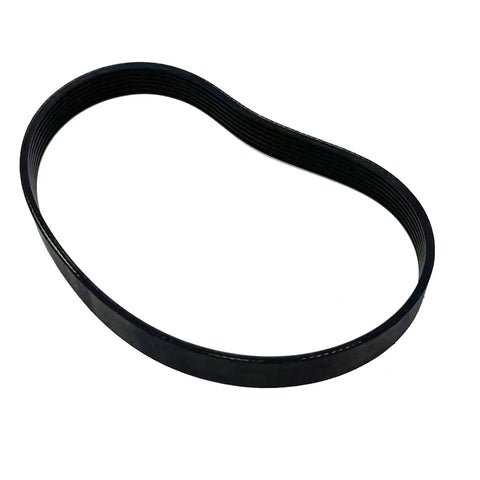 7 Rib V Belt 18 Inch By 0.9 Inch Rubber Motor Belt For Diy Power Transmission Model 190J470 on white background