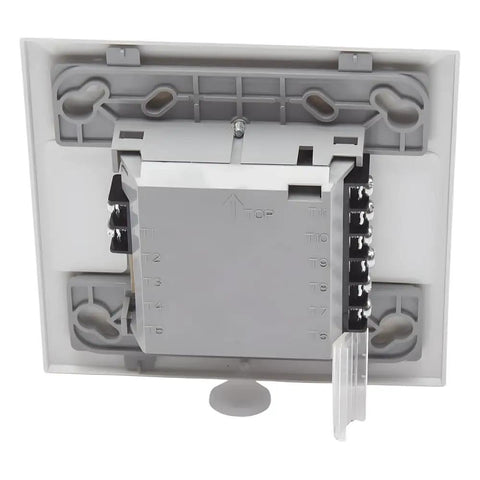 High Grade Addressable Two Wire Interface Module Built Tough Slick Rotary Dial Converter For Conventional Smoke Detectors back view showing connection points.