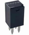 Micro Iso 280 4 Pin Relay With 48Vdc Coil And Spst No Switch 20 Amp Rating R1 Suppression side view with metal pins