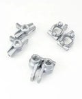 Six Piece Cross Hub Front Rear Axle Carrier Bracket Wheel Hub Upgrade Kit For Rc Cars lightweight alloy steering joints set.