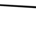 High Rise Shower Arm And Flange 16 Inch Solid Brass Square Shower Riser Gooseneck Wall Mount Extension Arm Half Inch NPT Tapered Threads Matte Black Rock Solid