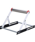 Kickass Foldable Cutting Machine Stand With Balanced Lift System No Sweat Material Handling, adjustable portable steel workbench.