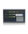 Three axis digital readout display with LCD screen, buttons, and precise measurement for lathe and mill projects.
