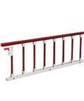 Swing Down Bed Rail For Seniors Guard Safety Bar Aluminum Alloy Foldable Bed Guard For Hospital And Home Care 121x40cm
