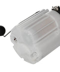 Direct Fit Fuel Pump Replacement For Volvo V70 S60 And Mercedes Benz Turbocharged Wagons And Sedans 2001-2005 With 2.3L 2.4L And 2.5L L5 Engines Metal Tank No Flange OEM 306456997, plastic housing close-up