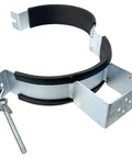 Gas Cylinder Holder Bracket For Eight To Eight And Three Quarters Inch Cylinders Black Finish Beefy Steel Mount
