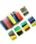 The Ultimate 530 Pc Heat Shrink Tubing Assorted Cable Wire Wrap Sleeve Kit For Automotive Electrical Repair Maintenance And DIY Projects Including Durable Insulation Sleeves To Keep Your Car Wires Secure And Protected From Wear., assorted heat shrink tubing kit in color-coded sizes, plastic packs