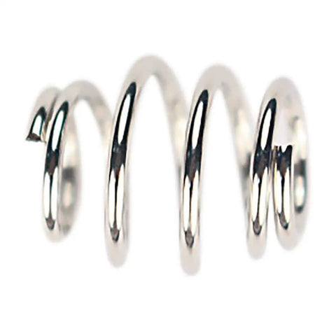 Universal.75 Inch Barreled Pinball Machine Shooter Plunger Spring Replacement for smooth rod action, chrome finish.