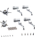 RC Helicopter Cross Plate Set Aluminum With Bearings For K124 And K170 Pro Grade Replacement Spare Part Beefed Up Durability