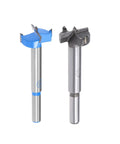 Workhorse Forstner Drill Bits Set Packing Two 24 And 25 Millimeter Cutters Featuring Razor Sharp Tungsten Carbide Heads.
