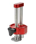Lightweight 1 Station Sheet Metal Roller Bender For Fabrication And Roofing Tools That Bends 0 To 90 Degrees Like A Boss, side view