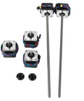 Sick 42 Stepper Motors Kit With Durable 320mm Z-Screw And Smooth Coupler For Upgrade Your 3D Printer Builds Perfectly On Most Machines. 42 stepper motor kit with 320mm Z screws and couplers