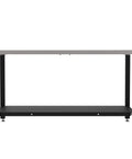 Rock Solid Metal Fabrication Prep Table For Classrooms And Shops, 60 Inch Long By 30 Inch Deep By 36 Inch High with storage shelf