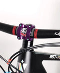 Lightweight 35mm 0 Degree MTB Short Stem With 31.8mm Clamp One And One Eighth Inch Steerer Ultra Light 125g Handlebar Riser