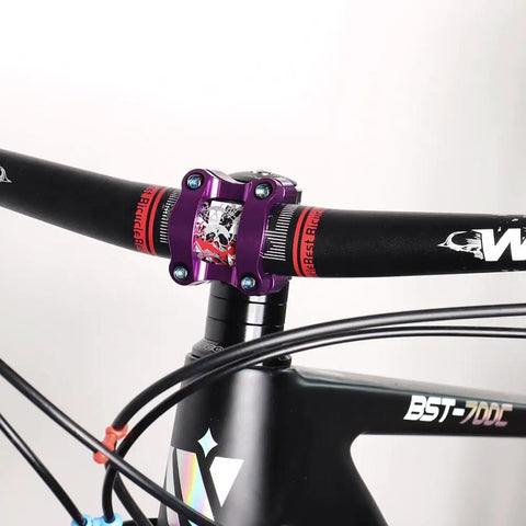 Lightweight 35mm 0 Degree MTB Short Stem With 31.8mm Clamp One And One Eighth Inch Steerer Ultra Light 125g Handlebar Riser