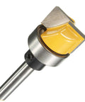 One Quarter Inch Shank Flush Trim Hinge Mortising Router Bit With Ball Bearing For Hinge Mortises, Three Quarter Inch Cutting Diameter