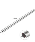 5-pack of 304 stainless steel round capillary tubes, 9 mm outer diameter x 7 mm inner diameter, 300 mm long