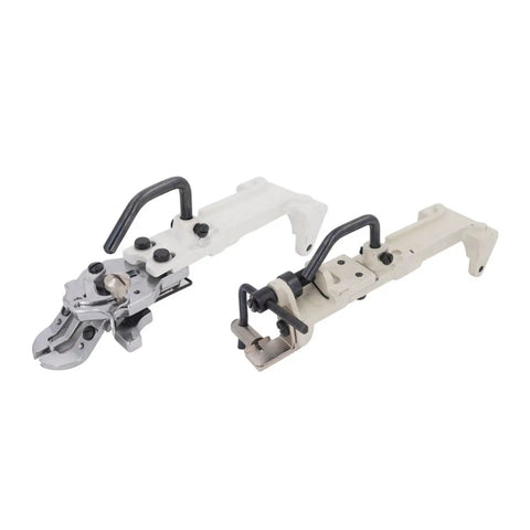 All In One Button Clamp Set For 373 Sewing Machine Presser Foot Kit With Complete Presser Feet And Flat Buckle Assembly, two clamps shown